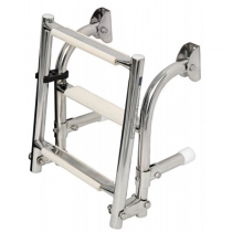 Ladder 2 + 2 stairs stainless steel