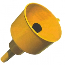 Fuel filter lievik odkalovač 14 cm žltý