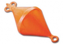 Double eye marker buoy orange