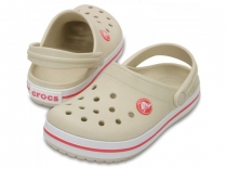 Crocs Crocband šľapky béžové