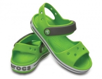 Crocs Crocband detské sandále zelené