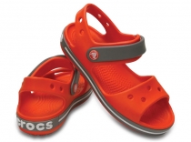 Crocs Crocband detské sandále oranžové