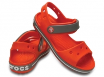 Crocs Crocband dětské sandály oranžové