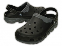 Crocs Duet Max Clog šľapky čierne