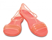 Crocs Isabella Sandal dámske sandále oranžové