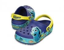 Crocs Kids CrocsLights Hledá se Dory Clog dětské pantofle