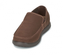 Crocs Santa Cruz Clean Cut Loafer pánske topánky hnedé