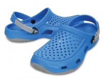 Crocs mužů Swiftwater Deck Clog pánské pantofle modré