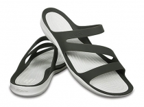 Crocs Swiftwater Sandal dámske sandále šedé