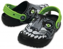 Crocs FunLab Clog K tiger detské šľapky