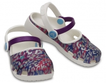 Crocs Kids Karin Novetly Clogs Auster