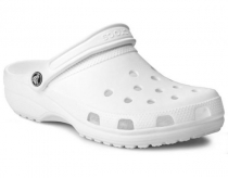 Crocs Coast Clog pantofle bílé