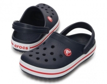 Crocs Crocband Clog dětské pantofle navy