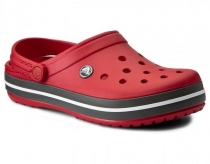 Crocs Crocband Clog dětské pantofle červené