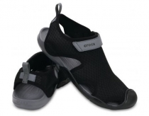 Crocs Swiftwater Mesh dámske sandále čierne