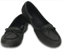 Crocs Women’s Wrap ColorLite Ballet Flat Schwarz