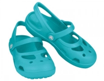 Crocs Shayna Girls dětské sandály modré