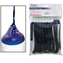 Lano CABO na fender 8mm 2m navy s okem - Polyester