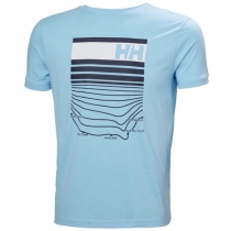 Helly Hansen Shortline T-Shirt Cool Blue