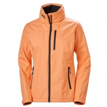 Helly Hansen Crew Hooded Jacket dámská bunda oranžová