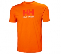Helly Hansen Logo T-Shirt pánske tričko oranžové