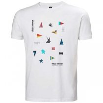 Helly Hansen Shoreline pánske tričko biele