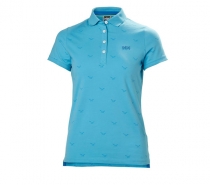 Helly Hansen Naiad Breeze Poloshirt Aqua Blau