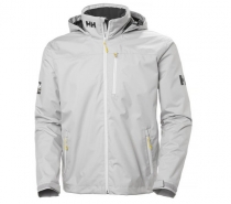 Helly Hansen Crew Hooded Mid Layer jacket strieborno-šedá