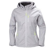 Helly Hansen Crew Hooded Midlayer dámska bunda strieborná