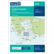 Imray mapa G33 Southern Cyclades