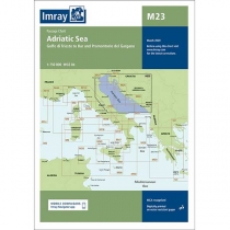 Imray map M23 Adriatic Sea Passage Chart