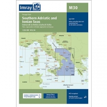 Imray map M30 Southern Adriatic and Ionian Sea