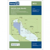 Imray mapa M33 Adriatic Italy (North)