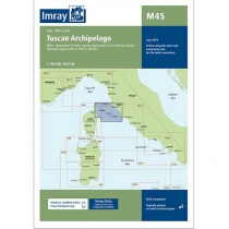 Imray map M45 Tuscan Archipelago