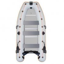 Boat Kolibri KM-450 DSL gray, aluminum floor