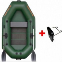 Boat Kolibri K-220 T green, lamella floor