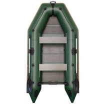 Boat Kolibri KM-330 green, lamella floor