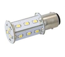 žiarovka BA15d LED 2,5W 10-30V 2900k - warm white