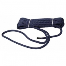 Dockline rope 8mm 6m with 30cm eye navy