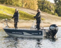 Čln Linder Sportsman 445 Catch + GPS Garmin EchoMap 92SV
