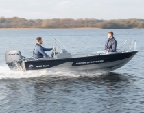Čln Linder Sportsman 445 Max + GPS Garmin EchoMap 92SV