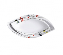 Regata - snack set oválny (set 4ks)