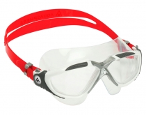 Plavecké okuliare - VISTA šedo-biele, číre sklá