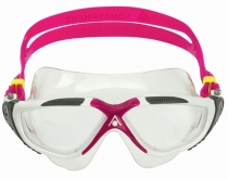 Plavecké okuliare - VISTA ružovo-biele, číre sklá