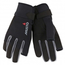 Musto Essential Segeln Langfingerhandschuh Schwarz