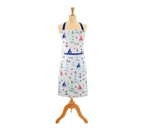 Nautical Apron with Front Pocket