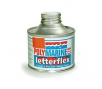 PVC letterrflex- farba čierna - 125 ml