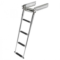 Big under-platform sliding ladder