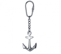 Keyring anchor, nickel
