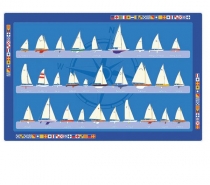 Podložka plachetnice 43x29cm